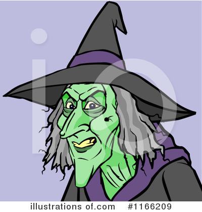 Witch Clipart #1166209 by Cartoon Solutions