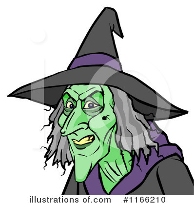 Royalty-Free (RF) Witch Clipart Illustration by Cartoon Solutions - Stock Sample #1166210