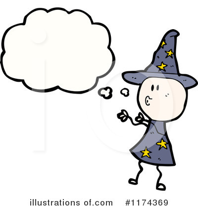 Royalty-Free (RF) Witch Clipart Illustration by lineartestpilot - Stock Sample #1174369