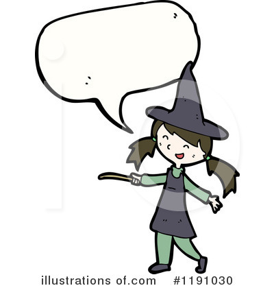 Royalty-Free (RF) Witch Clipart Illustration by lineartestpilot - Stock Sample #1191030
