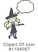 Witch Clipart #1194067 by lineartestpilot