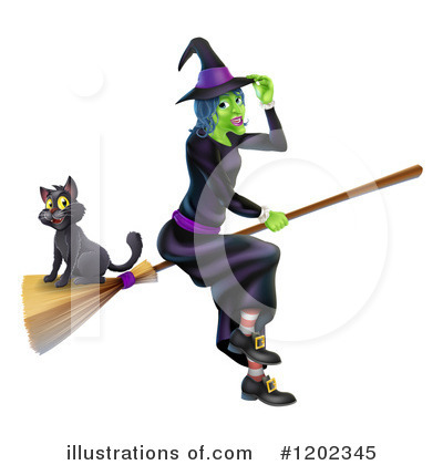 Witches Clipart #1202345 by AtStockIllustration