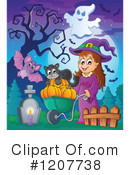 Witch Clipart #1207738 by visekart
