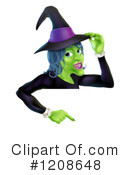 Witch Clipart #1208648 by AtStockIllustration