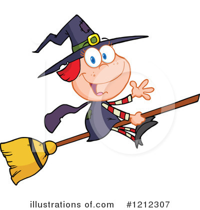 Witch Clipart #1212307 by Hit Toon