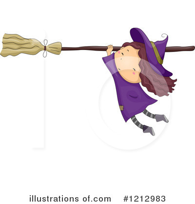 Royalty-Free (RF) Witch Clipart Illustration by BNP Design Studio - Stock Sample #1212983