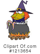 Witch Clipart #1213654 by toonaday