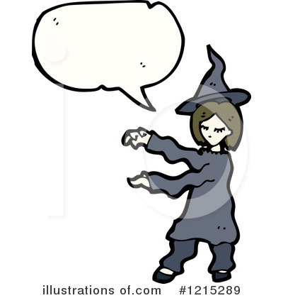 Royalty-Free (RF) Witch Clipart Illustration by lineartestpilot - Stock Sample #1215289