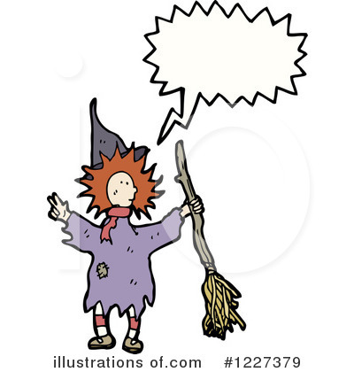 Royalty-Free (RF) Witch Clipart Illustration by lineartestpilot - Stock Sample #1227379