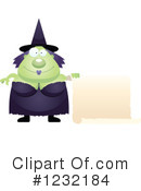 Witch Clipart #1232184 by Cory Thoman