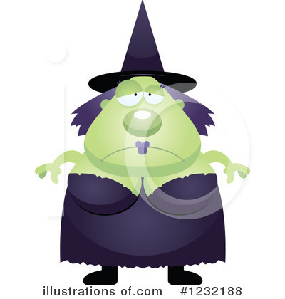Royalty-Free (RF) Witch Clipart Illustration by Cory Thoman - Stock Sample #1232188