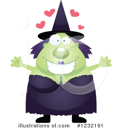 Royalty-Free (RF) Witch Clipart Illustration by Cory Thoman - Stock Sample #1232191