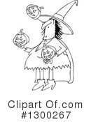 Witch Clipart #1300267 by djart