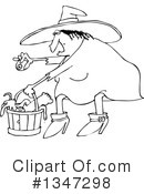 Witch Clipart #1347298 by djart