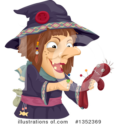 Witch Clipart #1352369 by BNP Design Studio