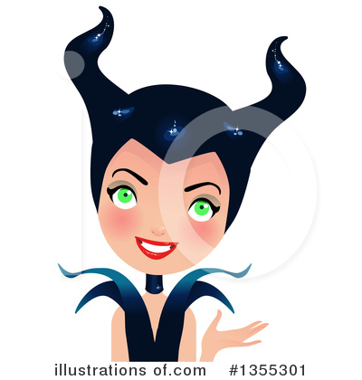 Royalty-Free (RF) Witch Clipart Illustration by Melisende Vector - Stock Sample #1355301