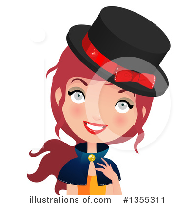 Royalty-Free (RF) Witch Clipart Illustration by Melisende Vector - Stock Sample #1355311