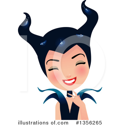 Royalty-Free (RF) Witch Clipart Illustration by Melisende Vector - Stock Sample #1356265