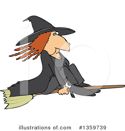 Royalty-Free (RF) Witch Clipart Illustration by djart - Stock Sample #1359739