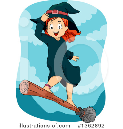 Witch Clipart #1362892 by BNP Design Studio