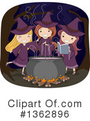 Witch Clipart #1362896 by BNP Design Studio