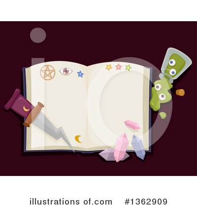 Witch Clipart #1362909 by BNP Design Studio