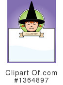 Witch Clipart #1364897 by Cory Thoman