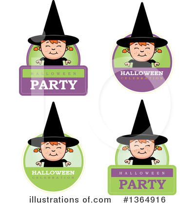 Royalty-Free (RF) Witch Clipart Illustration by Cory Thoman - Stock Sample #1364916