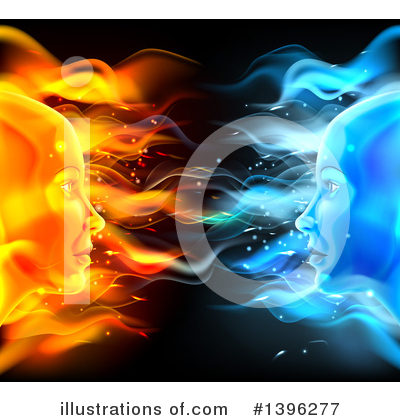 Fiery Clipart #1396277 by AtStockIllustration
