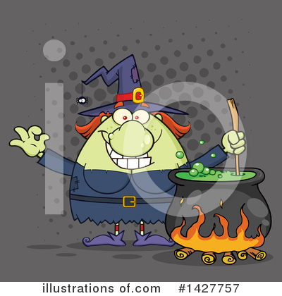 Witch Clipart #1427757 by Hit Toon