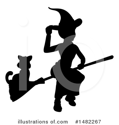 Royalty-Free (RF) Witch Clipart Illustration by AtStockIllustration - Stock Sample #1482267
