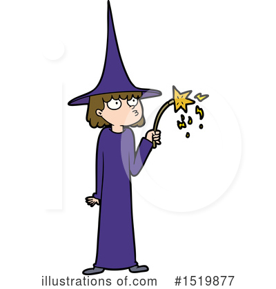 Royalty-Free (RF) Witch Clipart Illustration by lineartestpilot - Stock Sample #1519877