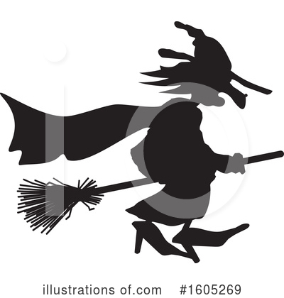 Witch Clipart #1605269 by Johnny Sajem