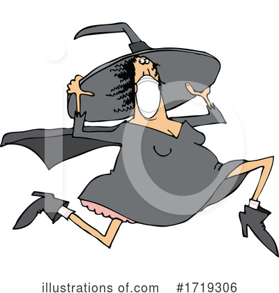 Royalty-Free (RF) Witch Clipart Illustration by djart - Stock Sample #1719306