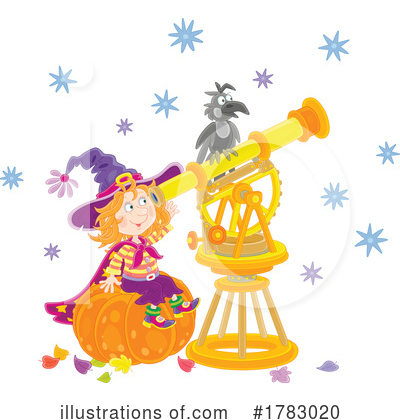 Royalty-Free (RF) Witch Clipart Illustration by Alex Bannykh - Stock Sample #1783020