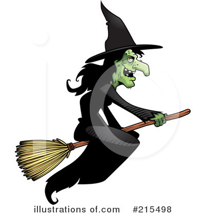 Royalty-Free (RF) Witch Clipart Illustration by Cory Thoman - Stock Sample #215498
