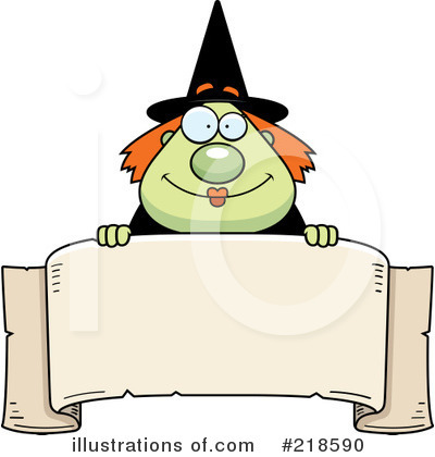 Royalty-Free (RF) Witch Clipart Illustration by Cory Thoman - Stock Sample #218590