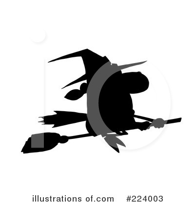 Royalty-Free (RF) Witch Clipart Illustration by Hit Toon - Stock Sample #224003