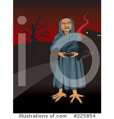 Royalty-Free (RF) Witch Clipart Illustration by David Rey - Stock Sample #225854