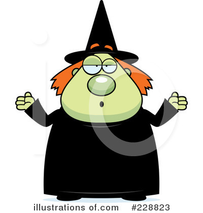 Royalty-Free (RF) Witch Clipart Illustration by Cory Thoman - Stock Sample #228823