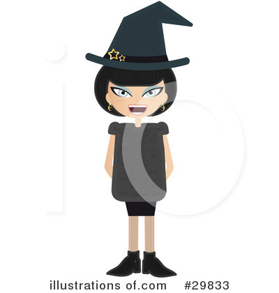 Witch Clipart #29833 by Melisende Vector