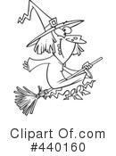 Witch Clipart #440160 by toonaday