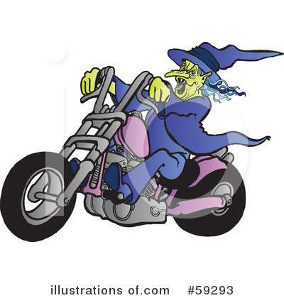 Royalty-Free (RF) Witch Clipart Illustration by Snowy - Stock Sample #59293