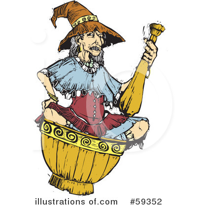 Witches Clipart #59352 by xunantunich