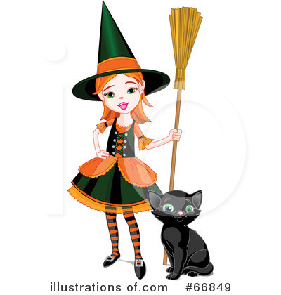 Witch Costume Clipart #66849 by Pushkin