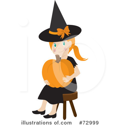 Royalty-Free (RF) Witch Clipart Illustration by Rosie Piter - Stock Sample #72999