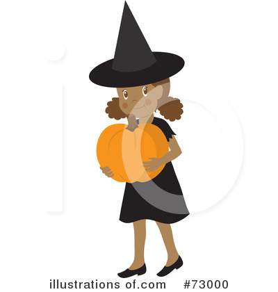 Royalty-Free (RF) Witch Clipart Illustration by Rosie Piter - Stock Sample #73000
