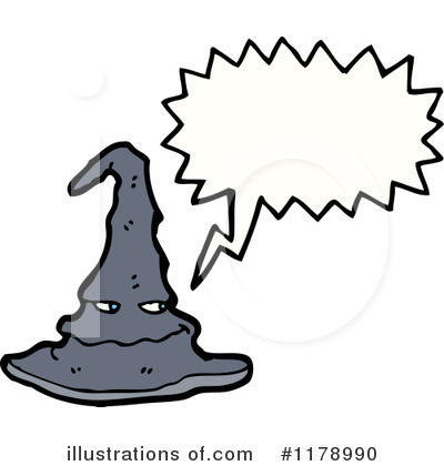 Royalty-Free (RF) Witch Hat Clipart Illustration by lineartestpilot - Stock Sample #1178990