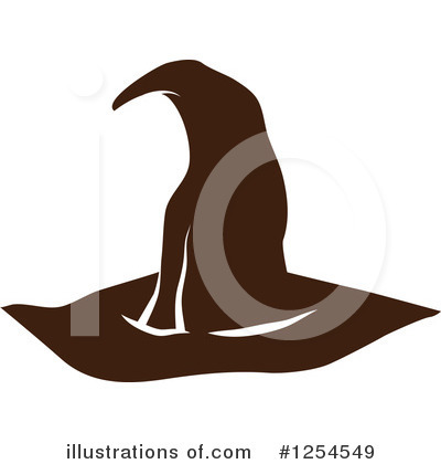 Royalty-Free (RF) Witch Hat Clipart Illustration by Vector Tradition SM - Stock Sample #1254549