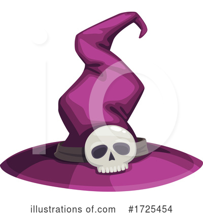 Royalty-Free (RF) Witch Hat Clipart Illustration by Vector Tradition SM - Stock Sample #1725454